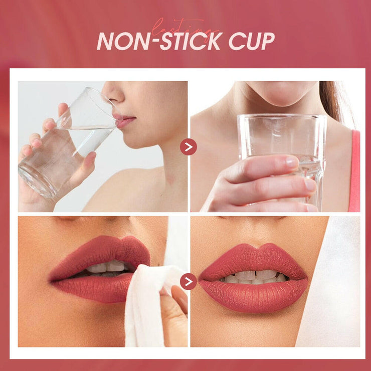 O.TWO.O 12pcs  Lipstick Lip Gloss  Waterproof Long-lasting 12 Colors Lip Tint