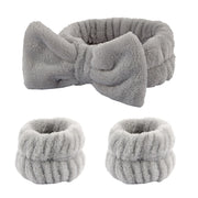 Face Wash Headbands For Women Coral Fleece Cuff