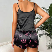 Pajamas Womens Lingerie Satin Sleepwear Silk