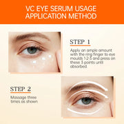 Anti Dark Circle Eye Cream Eye Bags VC Whitening Lightening Cream Wrinkle Removal