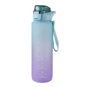 1L Portable Straw Water Bottle for Active Females
