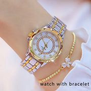 Diamond Women Luxury Brand Watch Rhinestone