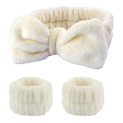 Face Wash Headbands For Women Coral Fleece Cuff
