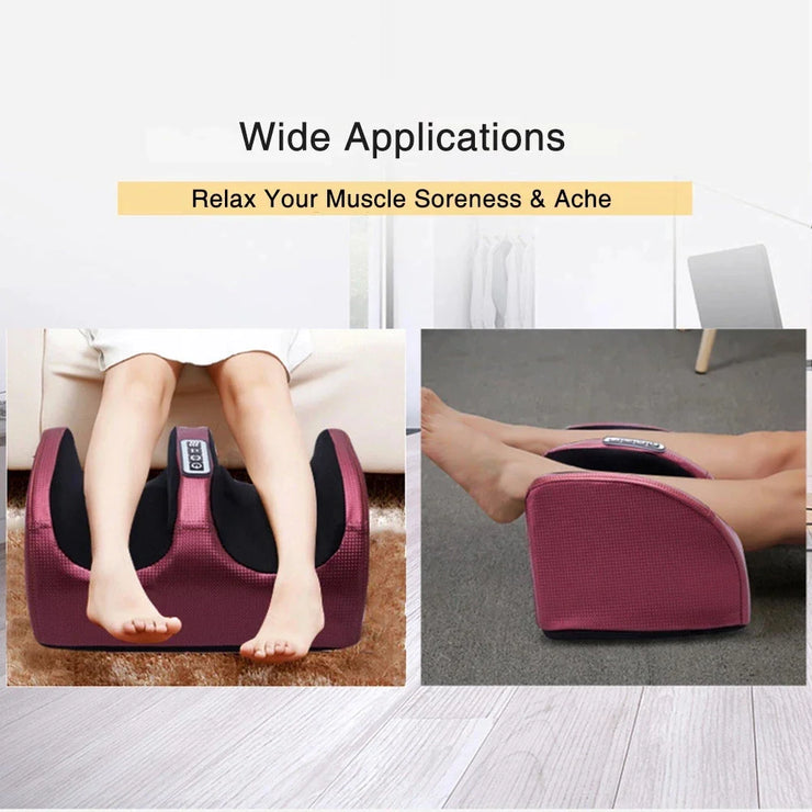 BlissfulSole®  Ultimate Heat Therapy Foot Massager for Relaxation & Pain Relief
